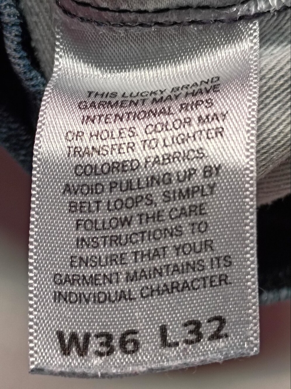 Lucky Brand Men's 363 Vintage Straight With Stretch - Picture 5 of 9
